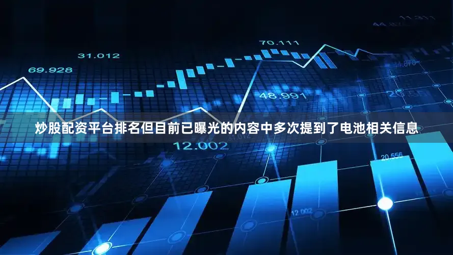 炒股配资平台排名但目前已曝光的内容中多次提到了电池相关信息