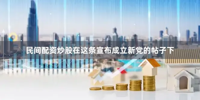民间配资炒股在这条宣布成立新党的帖子下